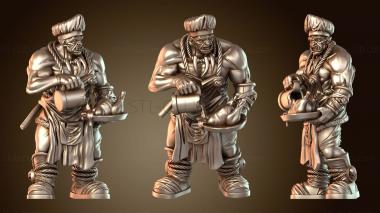 3D модель Орк-повар из деревни (STL)