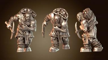 3D модель Эксперт по шахтам среди оркских жителей (STL)