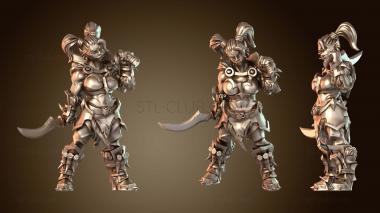 3D модель ORCS Экзотический орк-разбойник (STL)