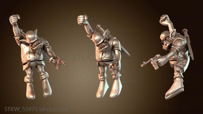 Military Орк Штурмбои мальчик с воздушным шаром