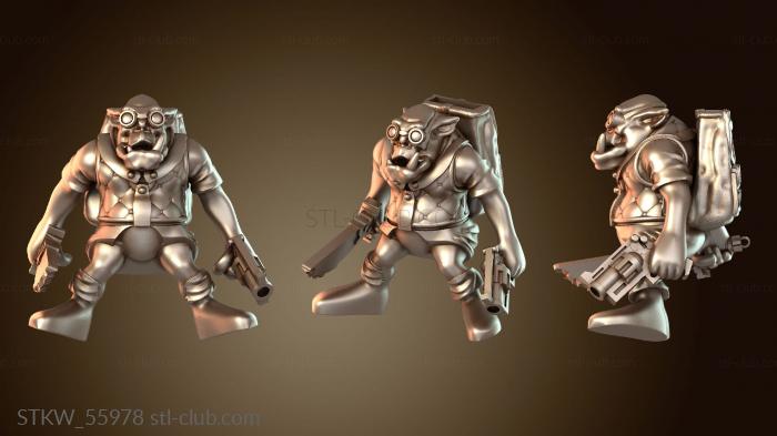 Military Ork Stormboyz para