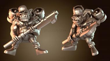 3D модель Орк Штормбойз, ноб-бой-шторм (STL)