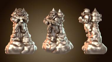 3D модель Винтовка штурмовика орков (STL)