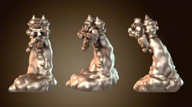 3D модель Орки штурмовик винтовка взрывчатка (STL)