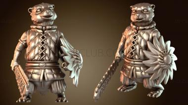 3D модель Выдра Паладин РП (STL)