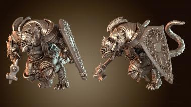 3D модель Вспышка AVG Чумная крыса Милиция (STL)