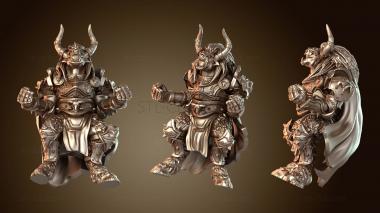 3D модель Совомедведь ревущий грозный (STL)