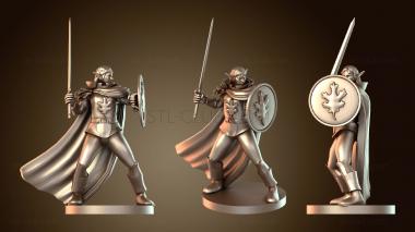 3D модель Паладин Женский Фирболг Паладин (STL)