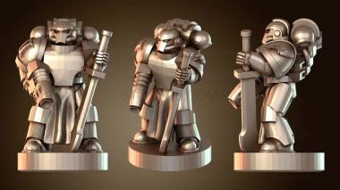 3D модель Палатинский клинок закаленный (STL)