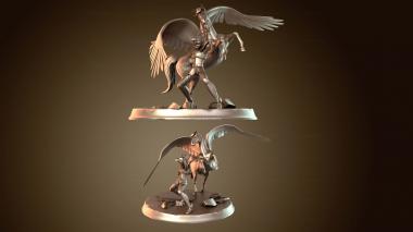 3D модель Пегас Рю Сайни Сейя seiyaconanimal (STL)