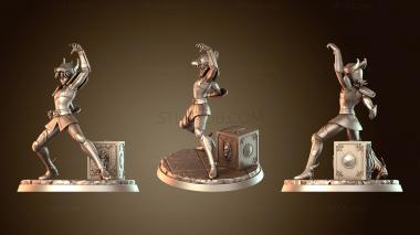 3D модель Величественная скульптура Пегаса Сейи (STL)