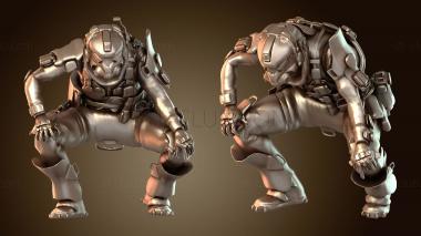 3D модель Пилотная позиция Titanfall для People (STL)