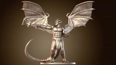 3D модель Яростный демон преисподней (STL)