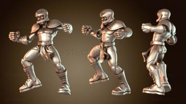 3D модель Простые нейтральные линейные игроки (STL)