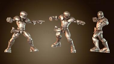 3D модель Простые нейтральные лайнмены жесткие (STL)