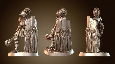 3D модель Позолоченная дева (STL)