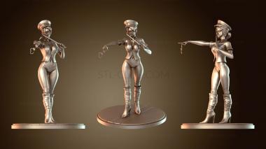 3D модель Женщины-полицейские (STL)