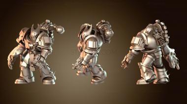3D модель Одержимый хаотичный дикарь (STL)