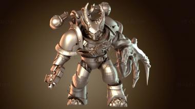 3D модель Одержимый Хаотичный Безжалостный (STL)