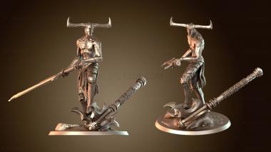 3D модель Преторианские свинги голые (STL)