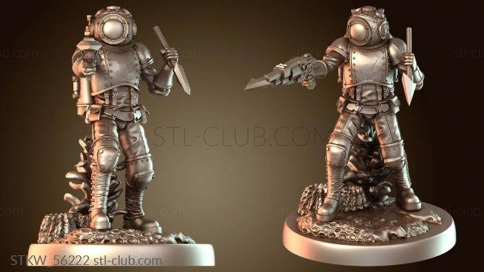 Military Стрельба водолазов под давлением