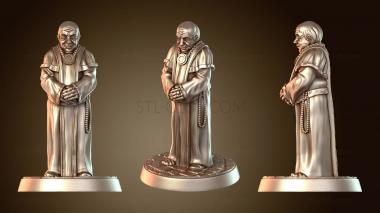 3D модель Священник верующий (STL)