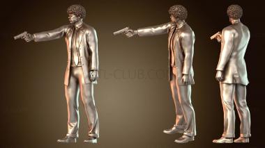 3D модель Криминальное чтиво Джексон (STL)