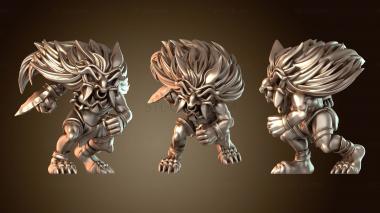 3D модель Пунга Саваж гоблин свирепый (STL)