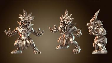 3D модель Пунга Сэвидж гоблин скрытный (STL)