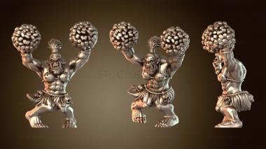 3D модель Пунга Сэвидж орк-болельщик дикий (STL)