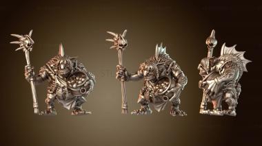 3D модель Пунга Сэвидж тролль доктор (STL)