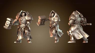 3D модель Каратель топор и молот брутальный (STL)