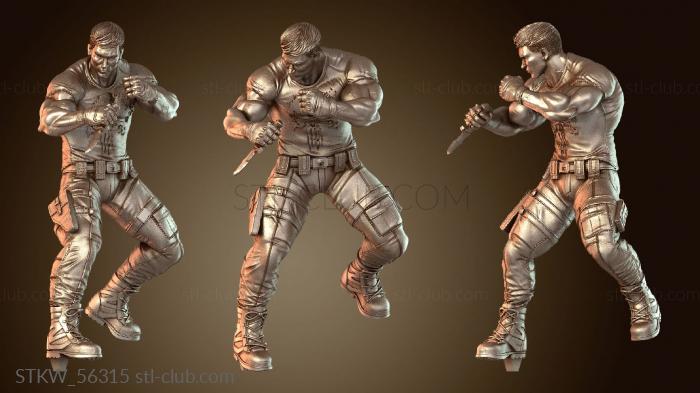 Military Боевая статуя ПАНИШЕРА