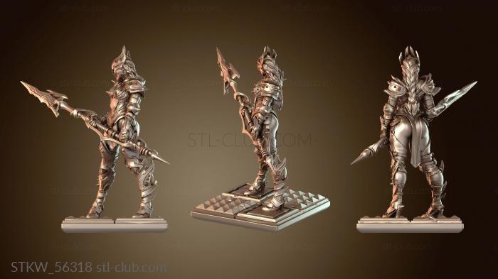 Military Стойка кукольной пики