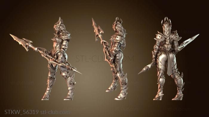 Military Стойка кукольной пики стоя