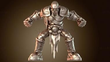 3D модель Агрессивный лайнмен RAGNAROCKERS (STL)