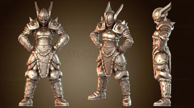 3D модель В ВАЛЬКИРИЯ РАГНАРОКЕРЫ ВАЛЬКИРИЯ с свирепый (STL)