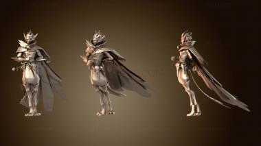 3D модель Ракан с подставкой и хаотичным логотипом LOL (STL)