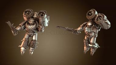 3D модель Хищные птицы хаотичные хищные птицы быстрые (STL)