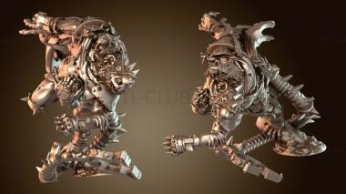 3D модель Rat Runner Star ПОДДЕРЖИВАЕТСЯ бронированный (STL)