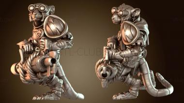 3D модель Огнеметы для команд Крысолюдов (STL)