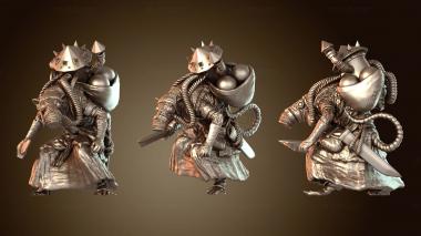 3D модель Крысы Глобадье пылают (STL)