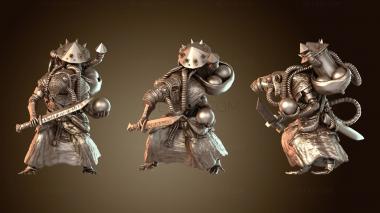 3D модель Крысы Глобадье летучие (STL)