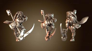 3D модель Жнец Лина (STL)
