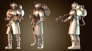 3D модель Опытный ветеран-повстанец (STL)