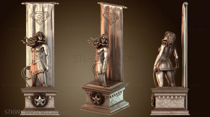 Military Флаг Чудо-женщины Red Son жирный