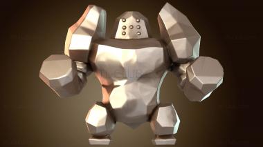 3D модель Регирок Покемон Истина (STL)