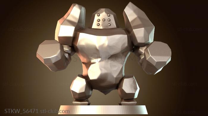 Military Регирок Покемон Истинный первобытный