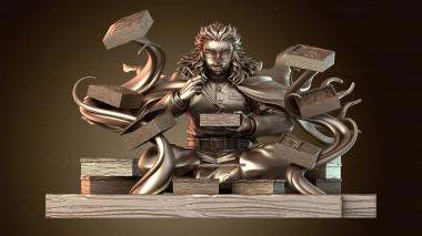 3D модель Ренгоку (STL)