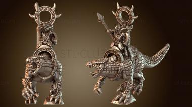 3D модель Рептильного бегемозавра (STL)